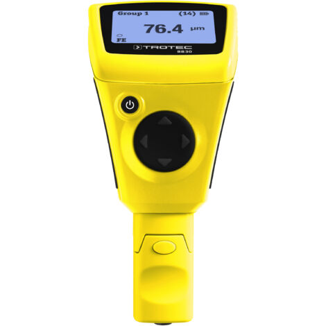 TROTEC Testeur d'épaisseur de peinture BB30 à double fonction pour l'industrie automobile, naval ou de l'expertise, avec Bluetooth