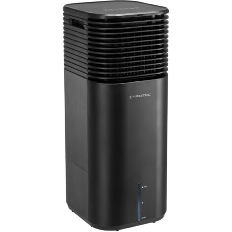 Trotec – Rafraîchisseur d'air à évaporation 4 en 1 – 20l/j – Débit 750m³/h – Minuterie 8h – Diffuseur d'huiles essentielles – Mode nuit