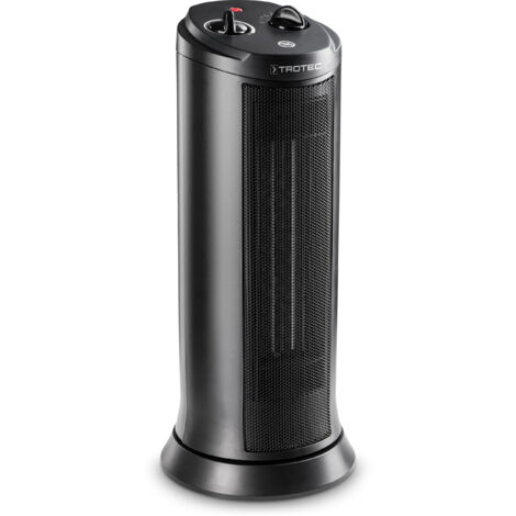Trotec – Chauffage soufflant céramique TFC 19 E – 2 allures de chauffe 1200W/2000W – Fonction oscillation 70° – Pour espaces jusqu'à 24 m²