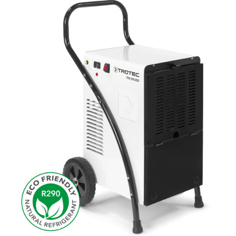 TROTEC Deshumidificador industrial TTK 170 ECO Deshumidificación máx. 52 l/24 h para espacios de hasta 90 m² o 230 m³