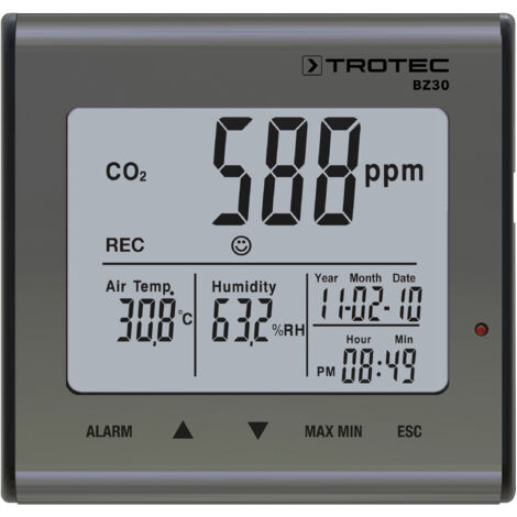TROTEC Detector de calidad del aire (CO2) BZ30