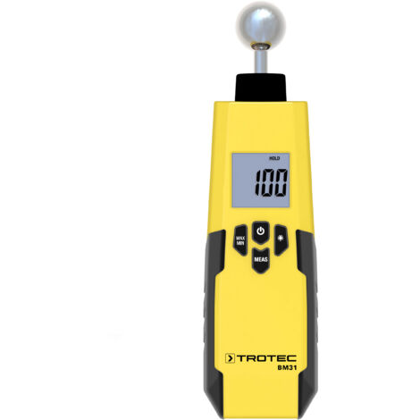 TROTEC - Medidor de humedad de materiales BM31 (medición hasta 40mm)