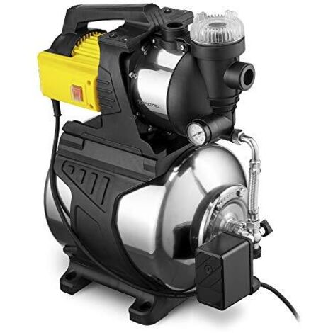 TROTEC Bomba de Agua Doméstica TGP 1050 E aspersor para césped Bomba de jardín 1000 W 3300 l/h Capacidad acero inoxidable
