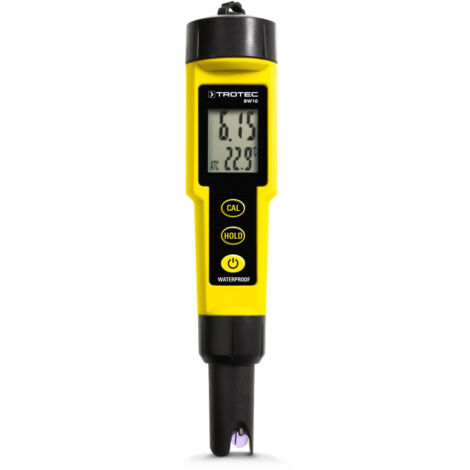 TROTEC BW10 Medidor de análisis de líquidos PH Medidor Measure Tester Monitor para Acuario Piscina Laboratorio