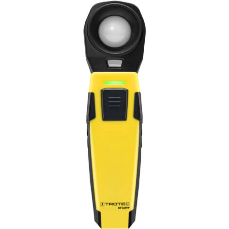 TROTEC BF06WP - appSensors - Luxómetro con Funcionamiento de Smartphone Medidor de luz Medidor de luz para medir la iluminancia y la incidencia de la luz