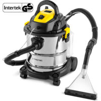 TROTEC aspirador de lavado, aspirador en seco y húmedo VC 1200W Aspirador multiusos 4 en 1 con función de aspirador de lavado y función de soplador Potencia 1.200 W