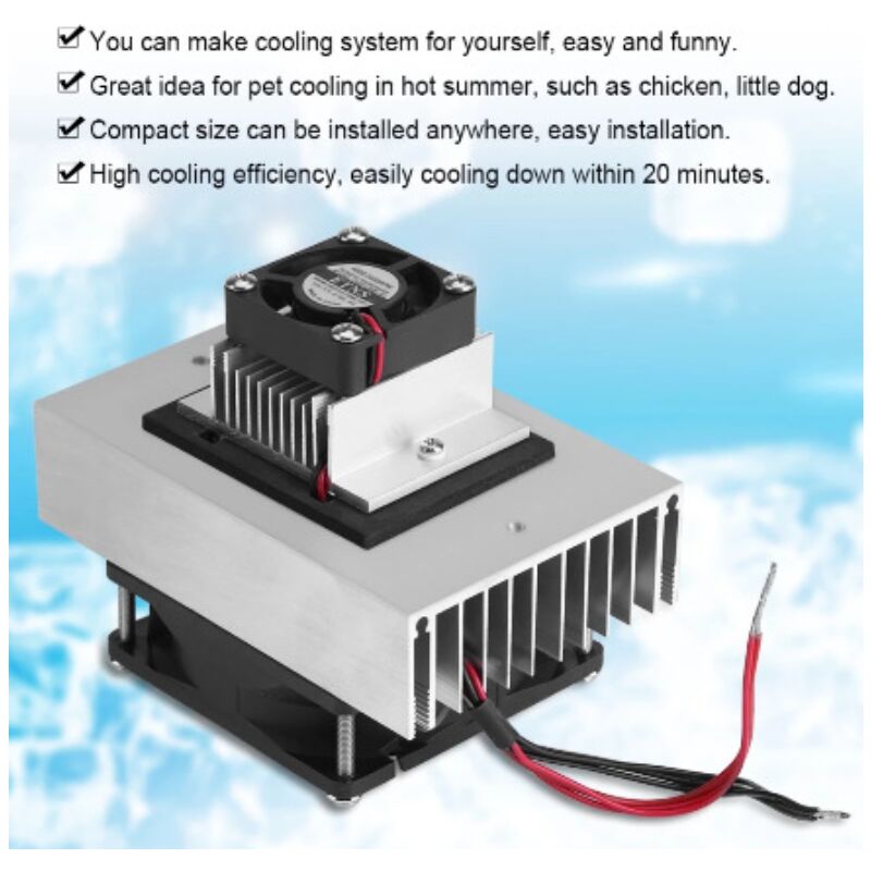 12v DIY Thermoelectric Peltier Refrigeration Kit By Umean - View #6