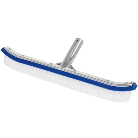Swimming Pool Brush, 18 Inch Aluminum Swimming Pool Cleaning Brush, Swimming Pool Cleaning Accessories