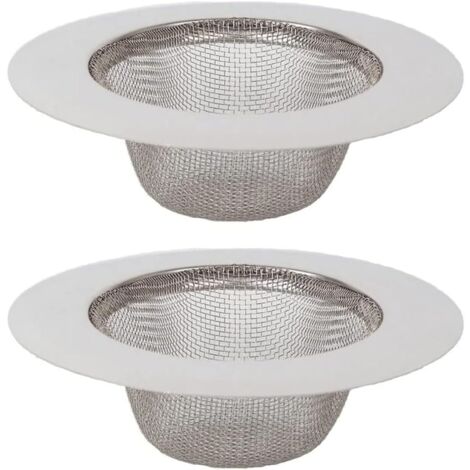 Pack Kitchen Sink Filter, Stainless Steel Sink Filter, Stainless Steel Drain Filter, Kitchen Sink Strainer, for Kitchen Sink, Bathroom, Wash Basin, Bathtubs