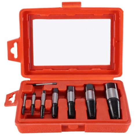 8pcs Damaged Screw Extractor, Damaged Water Pipe Screw Remover Tool (1/5)