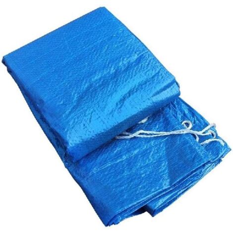 Swimming Pool Covers, Blue Swimming Pool Protection Accessories for Round Above Ground Swimming Pools, Rain Cover, Durable, Suitable for All Kinds of Round Swimming Pools (Diameter 280cm)