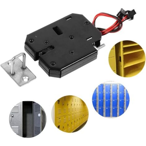 12V DC Fail-Safe Cabinet Drawer Lock Magnetic Electromagnet for Door Access Control System (with Detection Switch)