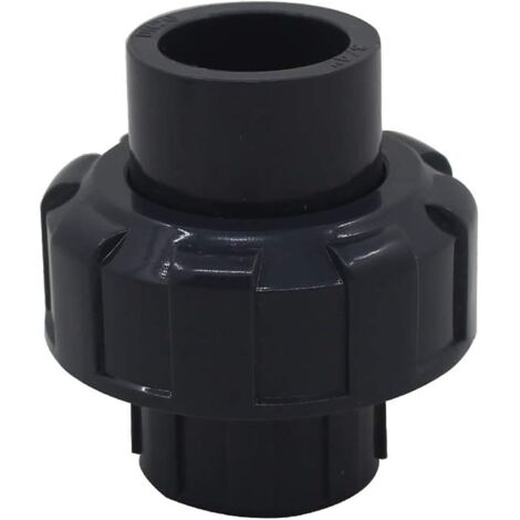 PVC connector, 32 mm, swimming pool, PVC connector for filter pump, DN25 (inner diameter 32 mm) (1/5)