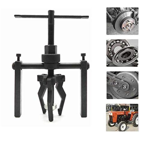3-Jaw Bottom Bracket Puller for Car, Motorcycle, Auto, Carbon Steel Bottom Bracket Puller (1/5)