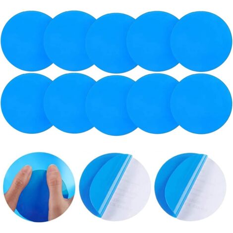 20pcs Swimming Pool Patches, Swimming Pool Patch Repair Kit, Swimming Pool Repair Kit, Plastic Repair, Self-Adhesive Patches for Inflatable Swimming Pools, Boats, Blue