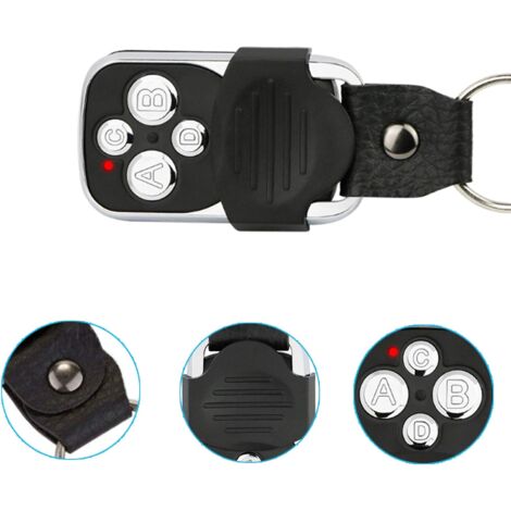Remote Control [3-Piece], Electric Remote Control, for Garage Door Universal Remote Control 270-433.92 MHz with 4 Duplicated Buttons