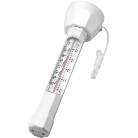 Large Floating Pool Water Temperature Thermometer with String, Thermometer, Shockproof for All Swimming Pools, Spas, Hot Tubs, Aquariums etc (1/4)