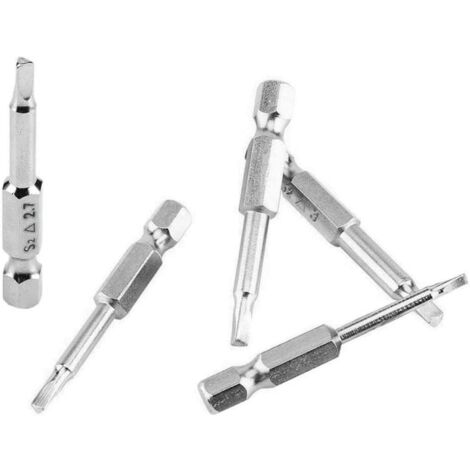 4-teiliger Dreikant-Schraubendreher Set – Magnetische Spitze, 16 Cm, Größen 1.8/2.0/2.3/3.0 Mm