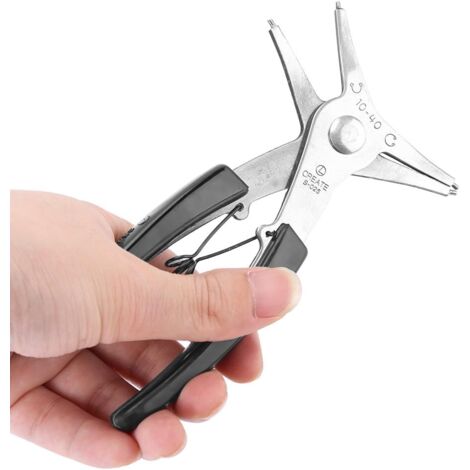Retaing Rings Remover Retaining Ring Pliers, 2-in-1 Internal and External Retaining Ring ...