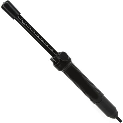 Solder Suction Cup, Durable and Practical Solder Suction Pen, Practical, Good Airtightness, Strong Suction, Manual Operation for Electronic Soldering (Black) (1/5)
