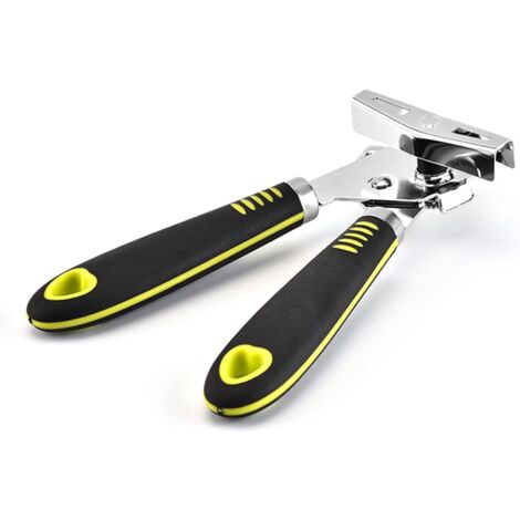 3-in-1 Manual Can Opener, Multifunction Can Opener, Heavy Duty Stainless Steel Smooth Edge Professional Easy Manual Can Opener for Elderly (1/5)