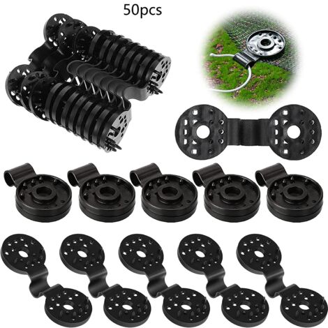 Special Clip with Eyelet Shade Net Clips, 50pcs Shade Cloth Clip Fixing Clip for Sunshade Net, for Shade Net Accessories, Fence Cloth (1/5)