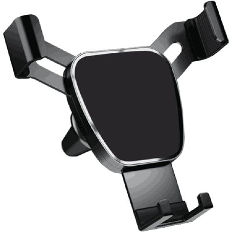 Car Phone Holder, Car Phone Holder, Air Vent Car Mount, Non-Slip Phone Holder for Car, Black (1/5)