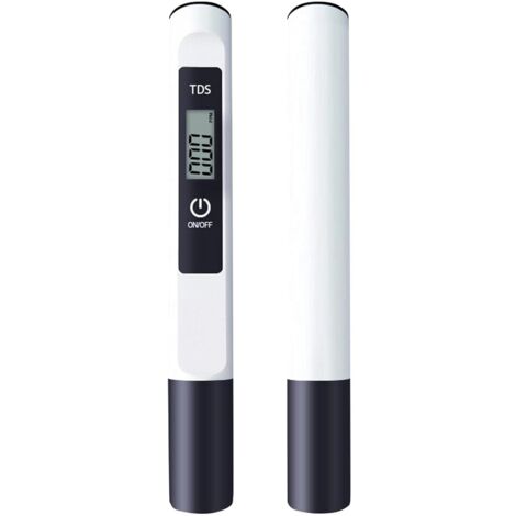 Piece Electronic pH Meter Tester TDS Meter Water Quality Tester Tds PH EC Temperature Measuring Range 0-9990 ppm Digital Tester with LCD Display Test for Swimming Pool Aquarium