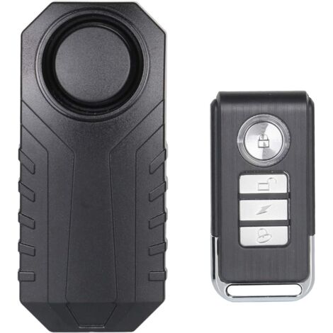 Bicycle Alarm, Anti-Theft Protection for Vehicles, Motorcycles, Motorbikes with Remote Control, 110 dB, Super Loud (1 Pack) (1/5)