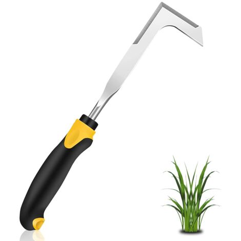 Manual weeder – weeder with wooden handle – manual standing weeder – stainless steel weeder – stainless steel weeding tool (1/5)