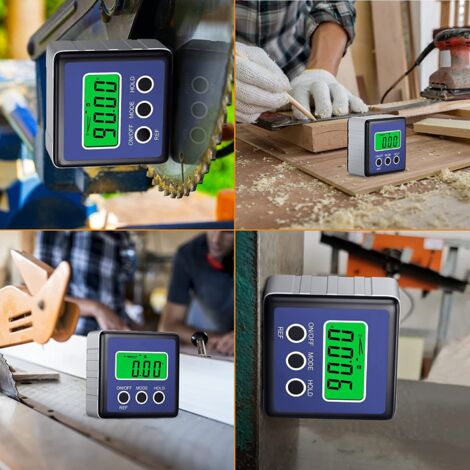 Goniometer Case Protractor, Digital Angle Measuring, LCD Digital Goniometer, Case ...