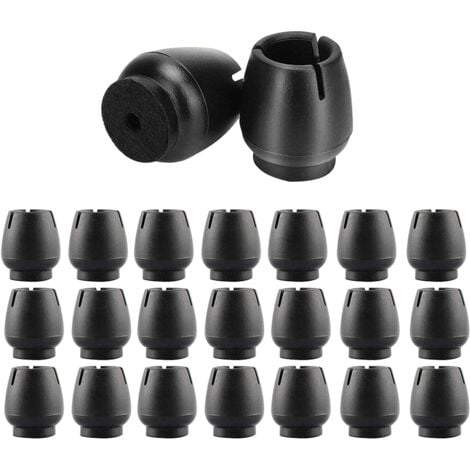 Chair Leg Protectors, 32 Pack, Non-Slip Table and Chair Feet, Scratch-Resistant Foot Pads, Rubber Protective Caps (12-16mm)