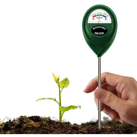 Soil Moisture Meter, Soil Tester, Tests Soil Moisture, Perfect for Gardens, Farms, Indoors and Outdoors, 26cm (No Batteries Required)
