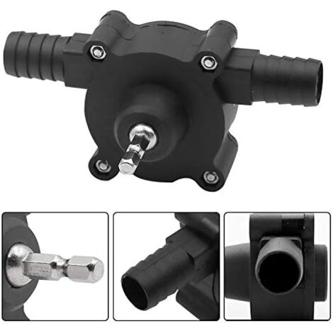 Portable Mini Drill Hand Drill Powered Water Pump Diesel Engines Oil Liquid Water Self Priming Hand Transfer Pumps Fast Pumping Speed