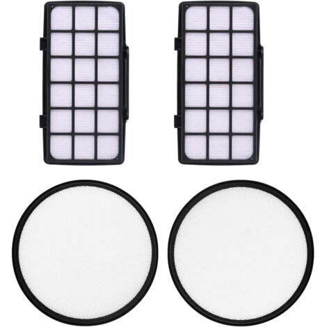 Kit with 2 HEPA filters for Rowenta Silence Force Cyclonic 4AAAA RO76XX model vacuum cleaner, filter system replacement accessory ZR903701 (1/5)