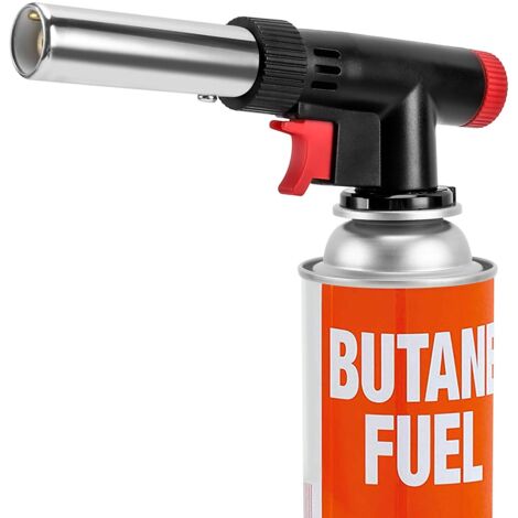 Kitchen Torches, Rechargeable Butane Cooking Torch, Adjustable Flame Lighter, for BBQ, Desserts, Cooking, Camping, Welding (Butane Not Included) (1/5)