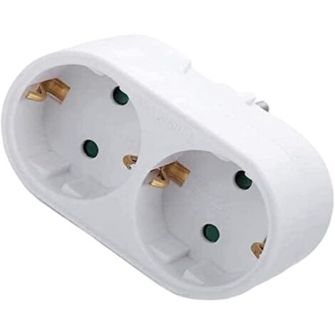 European Conversion Mouth, European Conversion Plug, 1 to 2 Way, International Power Adapter, 16A, 250V Adapter