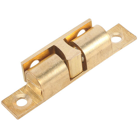 40 mm Furniture Double Ball Catch Brass Cabinet Door Latch (4 pieces) (1/3)