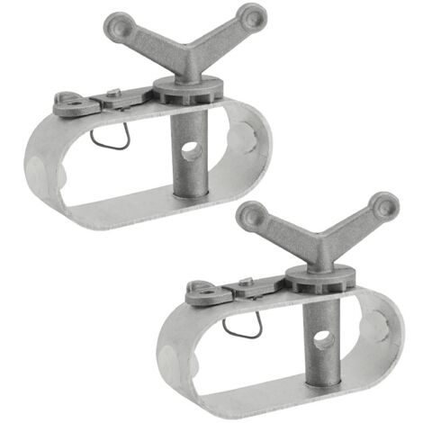 2 Pack Pool Cover Tension Cable Tensioner - Pool Cover Winch, Aluminum Winch for Swimming Pool, Pool Cover Tensioner - 8 x 2 x 6.4 cm (1/5)