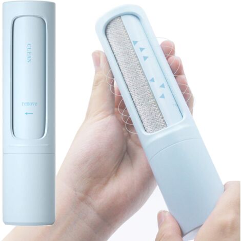 Portable Lint Roller, Reusable Pet Hair Remover, Dog and Cat Brush, Pet ...