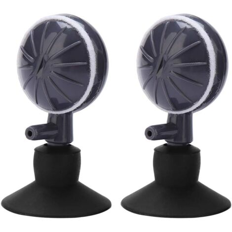 2pcs Aquarium Air Bubble Stone Suction Cup, Adjustable Rotating Oxygen Diffuser for Aquarium, Hydroponic Pump for Aquarium (1/5)