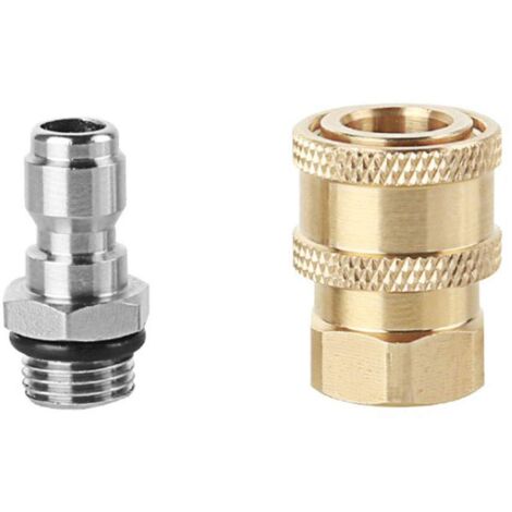 High Pressure Sprayer Nozzle Connectors, M14 Thread, 1/4 Quick Connectors, Hose Connectors, Snow Foam Bottle Connectors