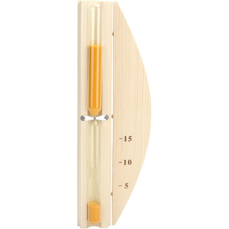 Wooden Sauna Hourglass, Sauna Hourglass, Sauna Accessories, 15 Minutes, Sauna Room, Hourglass, Glass Timer, Wall Mounted, Wooden Hourglass