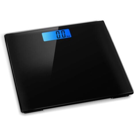 electronic digital bathroom scale 28x28cm with weight management and backlit display 180 kg max…