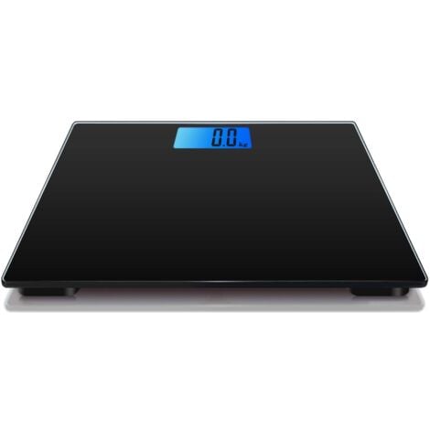 electronic digital bathroom scale 28x28cm with weight management and backlit display 180 kg max…