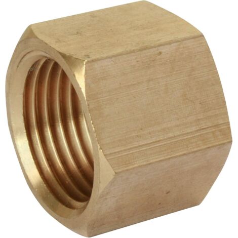 Copper Pneumatic Fittings, Sanitary Fittings, Brass Sleeve – Internal Thread 20/27, Gray (3/4 Inch) (1/4)