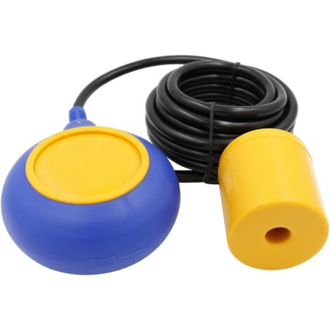 Round Float Switch with 4m Cable, Water Level Controller for Water Tank ...