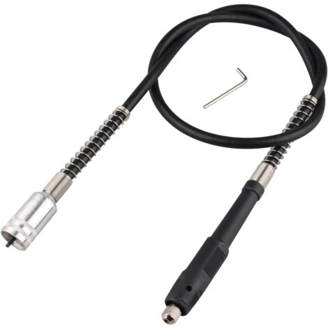 Flexible Drill Shank Extension Keyless Drill Chuck Compatible Tool Accessory Attachment for Dremel Rotary Tool (1/5)