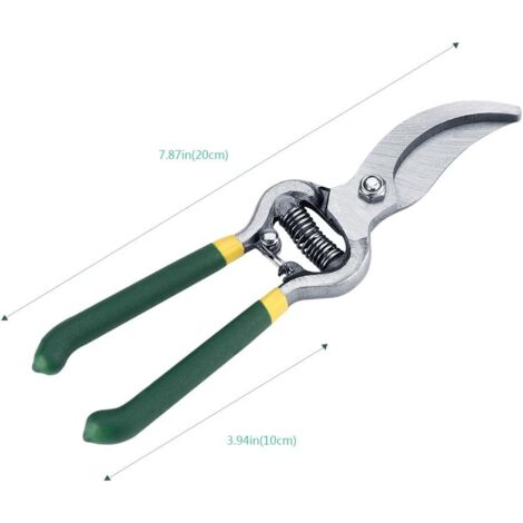 Professional Garden Shears, Pruning Shears, Japanese SK-5 Steel Blade with Needle, Ergonomic Non-Slip Handles, Tree Pruner, Garden Shears, Hand Shears, Bypass Garden Shears