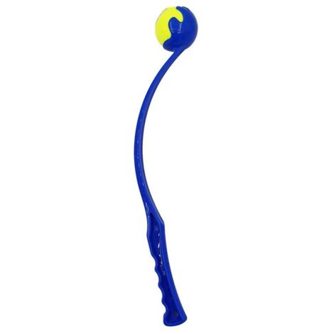 Tennis Ball Launcher for Dogs, Interactive Dog Toy with Dog Ball Launcher with Ergonomic Handle  Portable Ball Launcher for Fetch Games